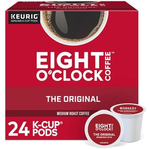 Café Eight O'Clock The Original, dosettes individuelles Keurig K-Cup, café torréfié moyen, lot de 24 - Product Image 1