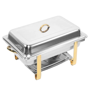 Calentador de Comida Buffet de Metal para Servir Alimentos, Diseño Moderno, para Bodas y Restaurantes, Precios al por Mayor - Product Image 1