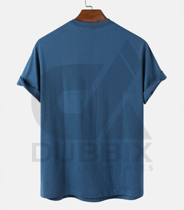 Camiseta de algodón 100% personalizable para hombre, diseño impreso con pegatina y logotipo de color, camiseta con timbre - Product Image 2