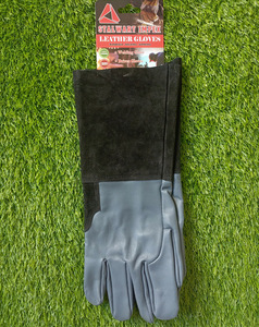 Gants de soudage en cuir résistant à la chaleur Doublure Logo personnalisable - Product Image 5