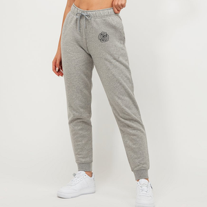 Joggers de lana de seda de cintura alta para mujer, pantalones de chándal de primavera lavados planos XL, cintura media, ajustados, Patchwork High Street - Product Image 5