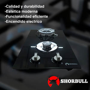 Cuisinière à gaz Shorbull à 2 brûleurs en verre trempé, design robuste et durable, haute performance, vente en gros, OEM, approvisionnement en vrac - Product Image 4