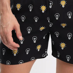 Vente en gros Short de plage pour homme personnalisé Maillot de bain 100% coton à sublimation Short de surf pour homme - Product Image 5