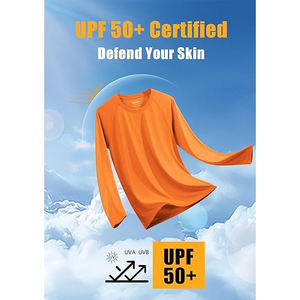 Camiseta de Manga Larga para Surf, Protección Solar UPF, Tejido de Secado Rápido para Deportes Acuáticos y Ropa de Playa - Product Image 4