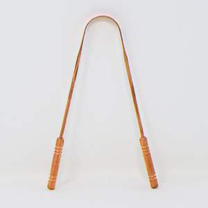 Nettoyant lingual en cuivre pur pour une hygiène buccale quotidienne, favorisant la détoxification naturelle et la fraîcheur de l'haleine - Product Image 3