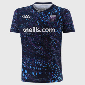 GAA Premium Soccer Wear High Performance 100% Polyester Jersey Solid Design Short Sleeve Players' Set - Product Image 1