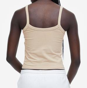 Camisetas de Gimnasio Personalizadas para Entrenamiento Físico, Camisetas de Tirantes para Mujer, Diseño Nuevo, Material 100% Algodón, Último Diseño con OEM - Product Image 4