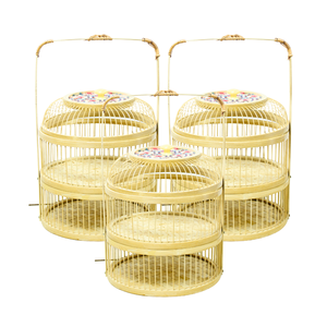 PRODUCTO CALIENTE Eleve su espacio con el encanto rústico de la cesta de bambú con alta calidad y buen precio - Product Image 1