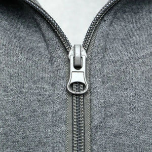 2025 sudaderas con capucha transpirables con cremallera de peso pesado para hombres, sudaderas con capucha de secado rápido y material de algodón desgastado para OEM - Product Image 5