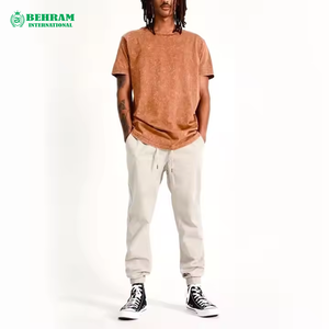 Camiseta de Hombre de Corte Holgado con Cuello Redondo, Sublimada, 100% Algodón, Antiarrugas, Transpirable y Ligera, Venta al Por Mayor, la Más Vendida en Pakistán - Product Image 2