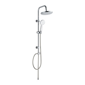 Colonna Doccia con Soffione e Doccetta LX-4001 Cromo - Product Image 1