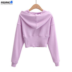 เสื้อฮู้ดกันหนาวสำหรับผู้หญิงดีไซน์แบบกำหนดเองใหม่ - Product Image 2