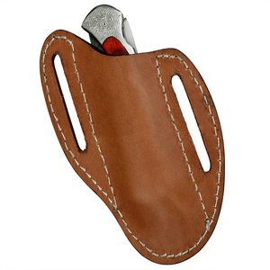 Haute qualité fait à la main en cuir véritable couteau pliant gaine pochette couverture cousu à la main avec Portable OEM/ODM Support pour couteaux - Product Image 2