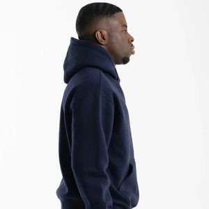 Sudadera con Capucha Extra Grande de Felpa de Alta Calidad, Estilo Hip Hop, Personalizable, de Poliéster/Algodón, Resistente al Viento y Ecológica - Product Image 2