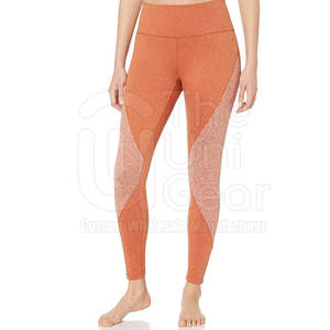 Pantalones de fitness personalizados para mujer, mallas de gimnasio de último diseño con patrón sólido, varios colores, mallas de Yoga con cintura elástica - Product Image 6