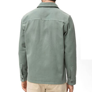 Nueva moda chaquetas de mezclilla con estampado personalizado para hombres 100% algodón ropa de calle personalizada chaqueta de mezclilla informal para hombres - Product Image 3