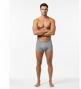 Slips en coton pour homme Slate Motion Grey, tissu extensible respirant, conçu pour un confort quotidien équilibré - Product Image 4