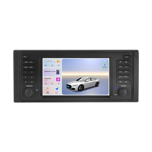 MEKEDE <span class=keywords><strong>Autoradio</strong></span> 4 cœurs 8227 WiFi BT <span class=keywords><strong>2</strong></span> + 32G Car-play Auto Android Audio Lecteur de musique Multimédia GPS FM pour 7 pouces <span class=keywords><strong>E53</strong></span> E38 - Product Image 1