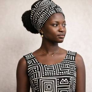 Robe de plage bohème artisanale en lin pour femme, respirante, légère, brodée, avec pompons - Product Image 3