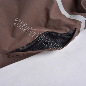 Pantalones de Snowboard Impermeables para Exteriores, Color Marrón, con Paneles Reflectantes, Ventilación, Forro Cálido, Bolsillos en la Cintura y Parte Inferior Ajustable - Product Image 5