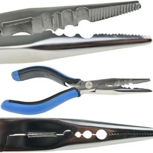 Pince à extensions capillaires LUMINEX IMPEX LI-2085 en acier inoxydable – Multi-usages pour l'application, le retrait et le réglage de nano et micro anneaux - Product Image 5