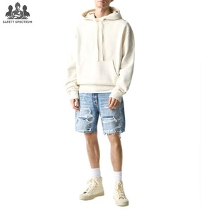 Shorts en jean décontractés pour hommes, 100 % coton, de haute qualité, prix de gros, nouvelle collection 2025, respirants et à séchage rapide - Product Image 2