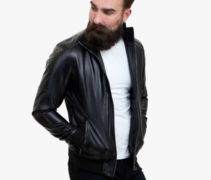 Vente en gros de vestes en cuir personnalisées de conception supérieure Vestes de moto en cuir professionnelles portables de qualité supérieure pour hommes - Product Image 6