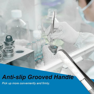 แหนบปลายแหลมคุณภาพสูง แหนบปลายแหลมสแตนเลส แหนบปลายแหลมสกรีนโลโก้ - Product Image 5