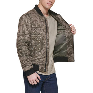 แจ็กเก็ตปลาปักเป้าสำหรับผู้ชายเสื้อแจ็คเก็ตฤดูหนาวแบบลำลองพิมพ์ลายโลโก้ออกแบบได้ตามต้องการสำหรับผู้ชาย - Product Image 1