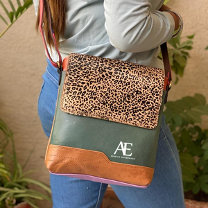 กระเป๋าหนังวัวแท้สำหรับผู้หญิงสไตล์ตะวันตก,ใหม่กระเป๋าถือหลากสีกระเป๋าสะพายไหล่หนังรีไซเคิล - Product Image 1