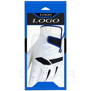 Gants de golf flexibles en cuir de mouton de compression de qualité supérieure de longue durée en cuir Cabretta de taille universelle Gants personnalisés - Product Image 6