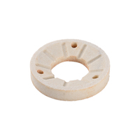 Ensemble de meules à lait de soja de 150 mm WA36P, disque abrasif en céramique de qualité alimentaire à 3 trous, 150x23x32 mm pour machine à tofu