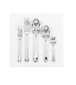 Juego de Cubiertos Decorativos Plateados para Mesa de Comedor, Juego de Cubiertos de Diseño Moderno, Cuchara, Cuchillo, Tenedor, Juego de Cubiertos para Venta al por Mayor - Product Image 4