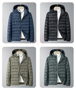 Chaqueta de invierno para hombre, sombrero, desmontable, acolchado, calefacción de grafeno, cálido, con capucha, rompevientos disponible 2024 - Product Image 3