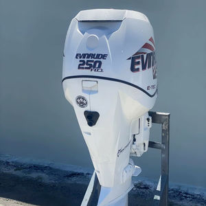 มอเตอร์เรือยนต์นอกเรือ ยี่ห้อ Evinrude รุ่น 2005  250 แรงม้า ระบบ Etec 4 จังหวะ  เพลา 25 นิ้ว  คุณภาพระดับอุตสาหกรรม  พร้อมการรับประกันจากผู้ผลิต 3 ปี  ใช้งาน 405 ชั่วโมง - Product Image 1