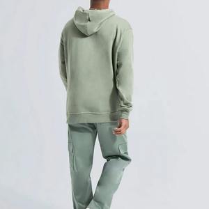 Fabricants de vêtements unisexes personnalisés pour sweats à capuche et sweat-shirts 100% coton, saison hivernale, style décontracté urbain, imprimé, strass et effet bouffant - Product Image 4