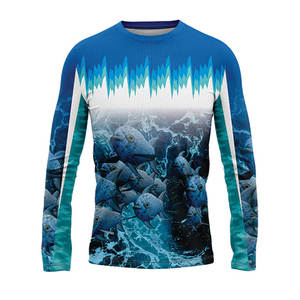 Camisa de Pesca Unisex con Logotipo Personalizado, OEM ODM, Ligera, de Secado Rápido, UPF 50+, Antibacteriana, Protección UV, de Fábrica - Product Image 4