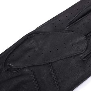 Logo personnalisé Gants de conduite unisexe en cuir de haute qualité respirant léger couleur unie dernière conception toutes saisons personnalisées - Product Image 5