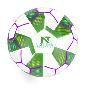 Ballon de football d'entraînement Next Tech Industries en matériau PU pour l'entraînement avec un design personnalisé et un logo personnalisé - Product Image 5