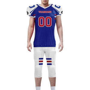 Nouveau maillot de football américain personnalisé de haute qualité, uniformes de football américain surdimensionnés - Product Image 4