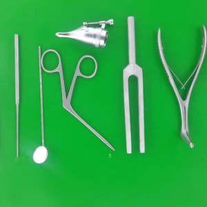 ชุดผ่าตัดแบบแมนนวลคลาส II เครื่องมือผ่าตัดสเตนเลส10ชิ้นได้รับการรับรองจาก CE - Product Image 1