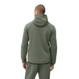 Ensemble de survêtement pour homme avec fermeture éclair, pantalon de jogging, imprimé en relief, survêtement 50% coton 50% polyester, 100% coton - Product Image 4