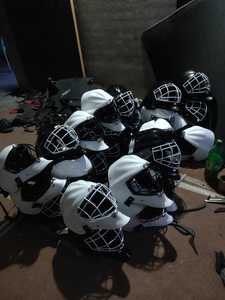 หมวกกันน็อคผู้รักษาประตูฮอกกี้สนาม RM Sports รุ่นปรับแต่งได้ FH 006 - Product Image 3