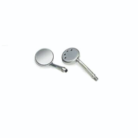 Miroir buccal dentaire manuel FIDA International réutilisable de qualité supérieure, éjecteur de salive double face, acier inoxydable de qualité allemande