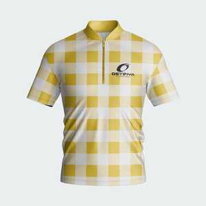 Camisa de Manga Corta para Hombre, Personalizada, con Botones, de Secado Rápido, para Golf, de Poliéster/Algodón, para Verano, en Oferta - Product Image 1
