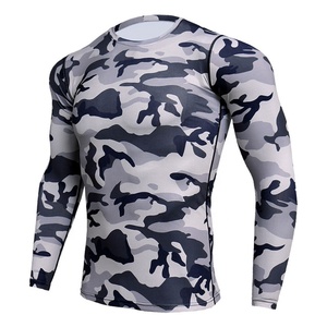 Ropa Deportiva personalizada para hombre, camiseta de manga larga BJJ MMA ODM OEM, mallas, pantalones cortos - Product Image 1