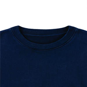 เสื้อสเวตเตอร์ของผู้ชายผ้าฝรั่งเศสเทอร์รี่ใส่ลำลองเสื้อสวมหัวทรงโอเวอร์ไซส์ปักโลโก้ได้ตามต้องการผ้าฝ้ายธรรมดา - Product Image 3