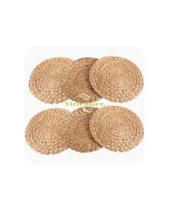 VietChoice 100% Natural Ecológico Jacinto de Agua Mantel Individual A Granel Personalizable OEM ODM Platos para Fiestas Precio Barato - Product Image 5