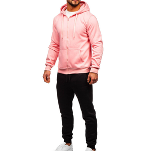 Wholesale Customized Logo Breathable Oversize Loose Fit Elastic Waist Joggers Outfit Two Pieces Hoodie Tracksuit <b>for</b> Men - Product Image 5