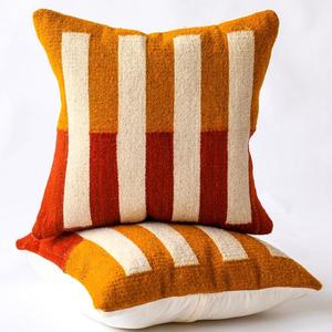Funda de cojín de lana personalizada para exteriores bohemia de lujo, superventas, almohada decorativa tejida a mano única, patrón Vintage ITHL - Product Image 1